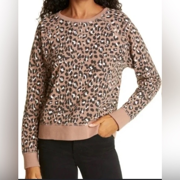 RAILS Theo Leopard Sweatshirt - Picture 2 of 5